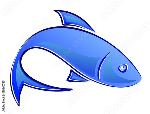 Fish logo. 