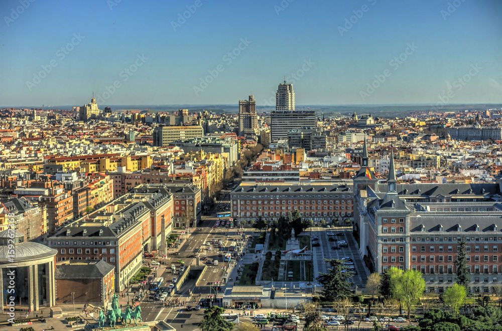 Madrid from above