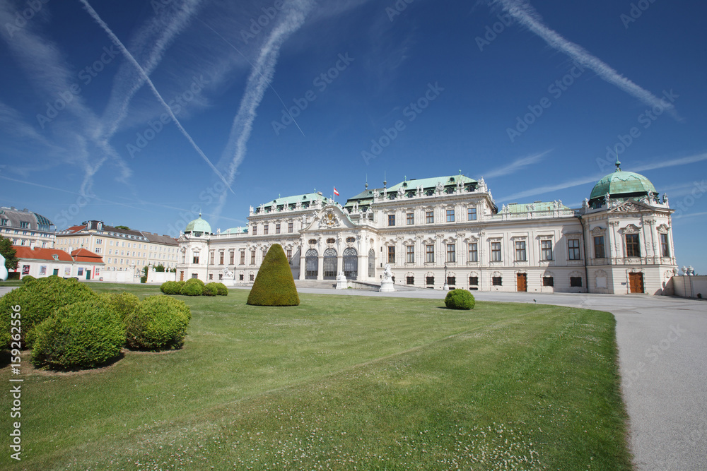Fototapeta premium Upper Belvedere. Main palace complex Belvedere. Austria.