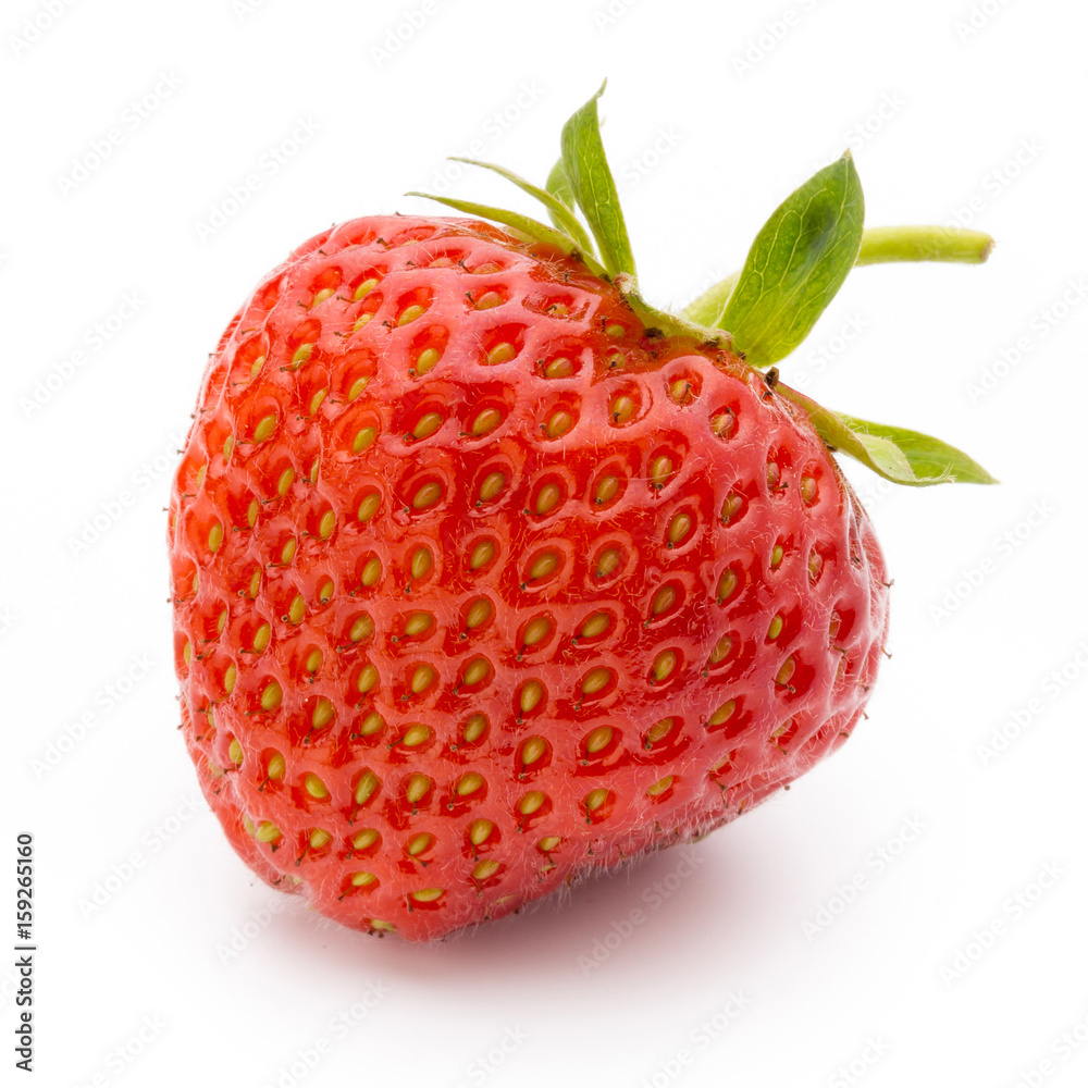 Strawberry isolated on white background. Fresh berry. Strawberry isolated on white background. Fresh berry.