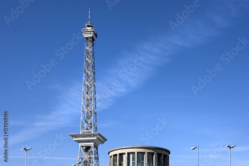 Photography Germany, Berlin, Charlottenburg, near AVUS: Berlin Radio Tower