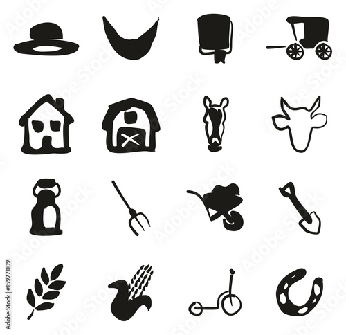 Amish Icons Freehand Fill photo