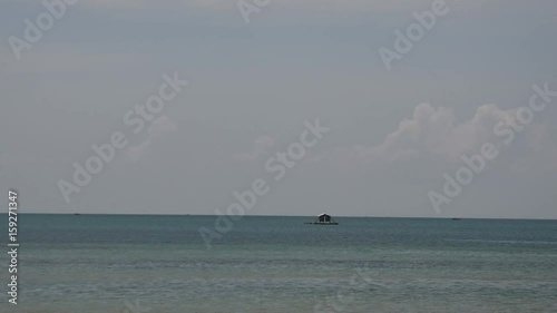 Hut on the sea for fishermen in Phu Quoc,Vietnam photo