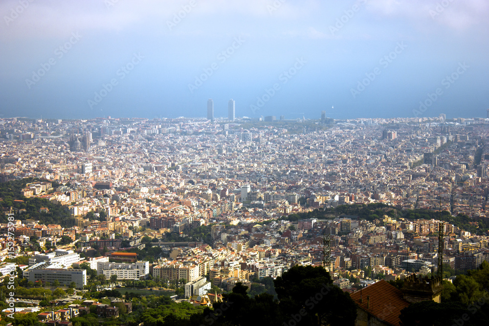 Barcelona cityscape