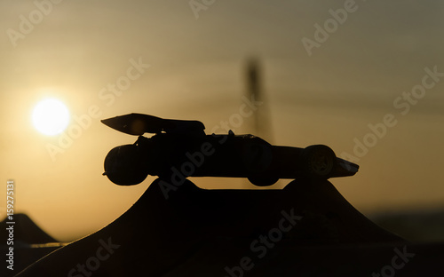 Shape of beautiful single-seater