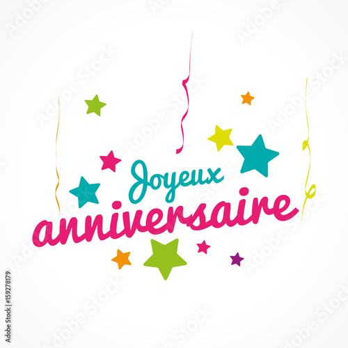joyeux anniversaire