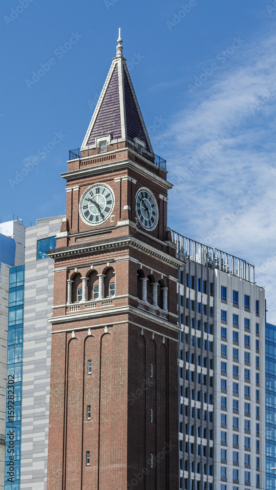Old Clock Tower in Seattle