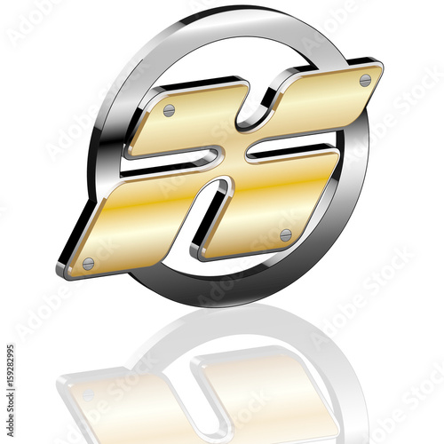 X Logo weiß