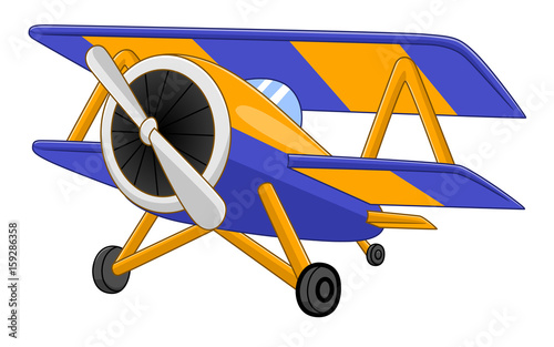 Cartoon airplane