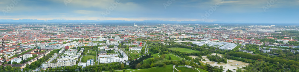 Naklejka Cityscape of Munich