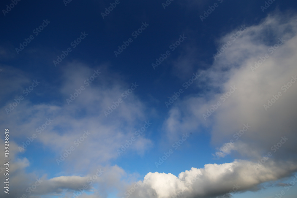 Blue sky and clouds Blue sky and clouds