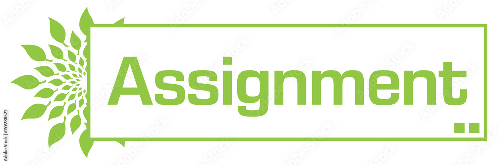Assignment Leaves Circular Bar Assignment Leaves Circular Bar