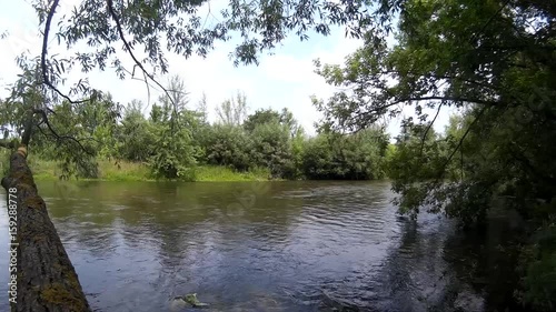 Zbruch river Podilski, Tovtry Khmelnytskyi Ukraine photo