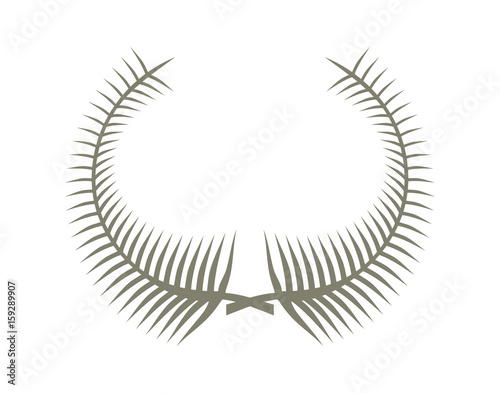 Laurel symbol vector