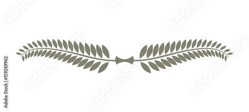 Laurel symbol vector