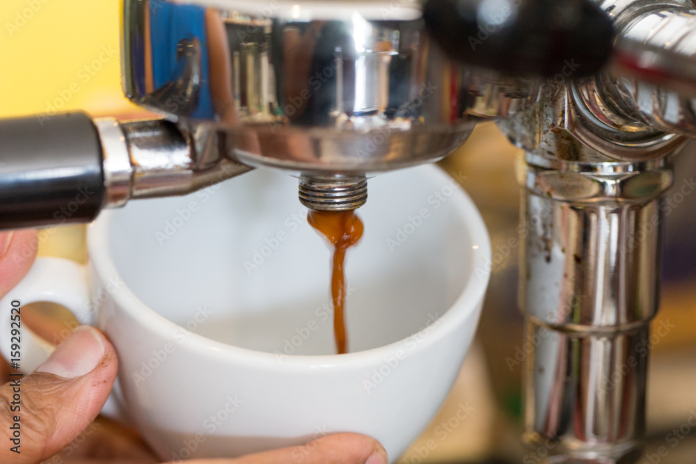 coffee machine in coffee shop for service. coffee machine in coffee shop for service.