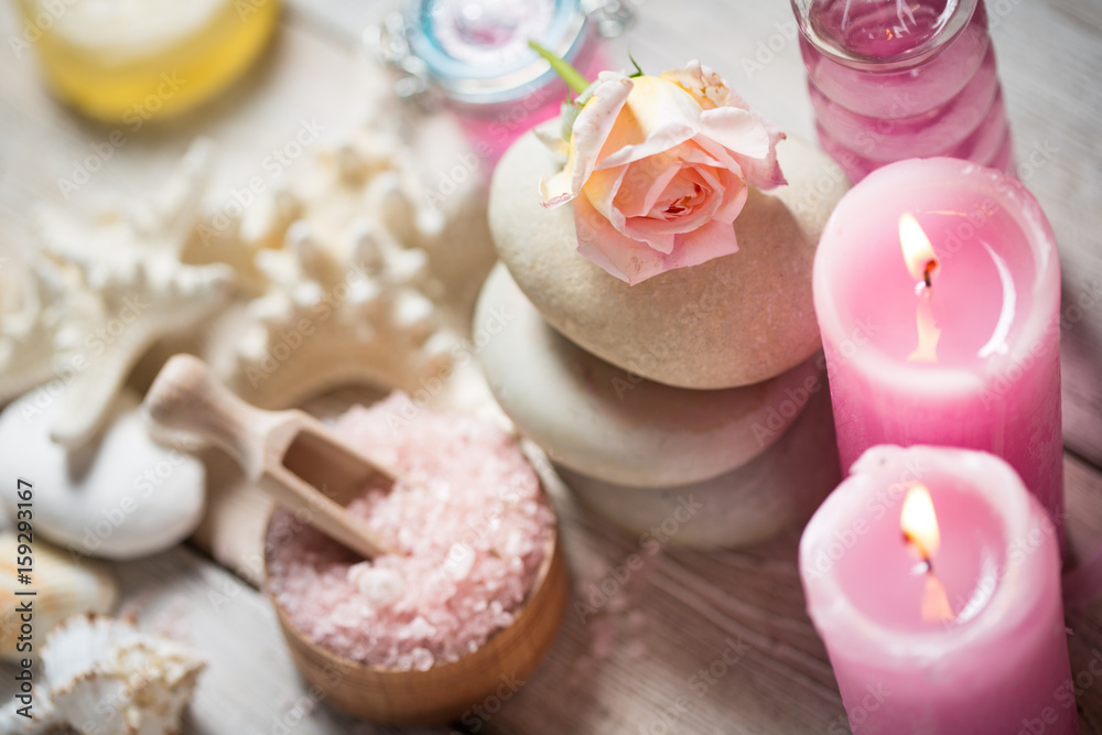 Beautiful composition of spa treatment Beautiful composition of spa treatment