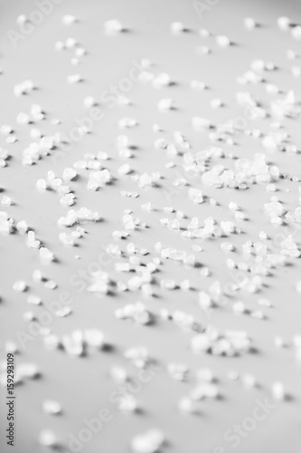 abstract texture background white crystal salt view prospective
