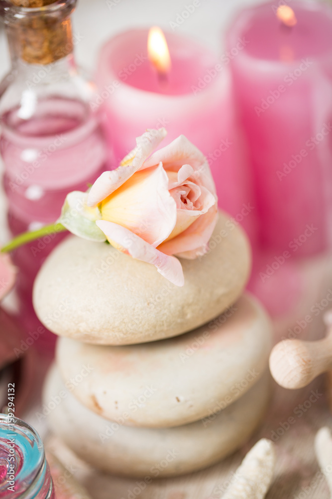 Beautiful composition of spa treatment Beautiful composition of spa treatment
