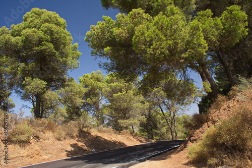 Landschaft in Montes de Malaga