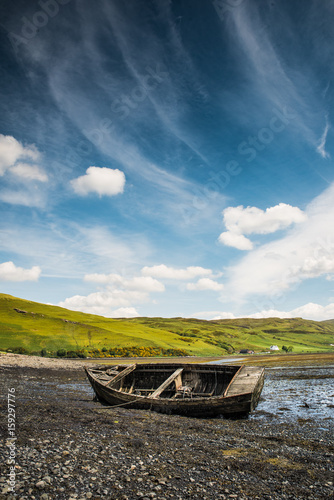 Old wreck boat