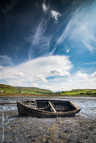 Old wreck boat