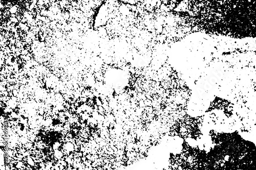 Old painted wall distressed vector texture. Obsolete surface texture with dust and noise.