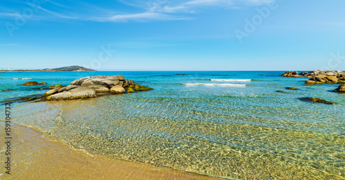 Fototapeta Naklejka Na Ścianę i Meble -  Turquoise water in Orri beach