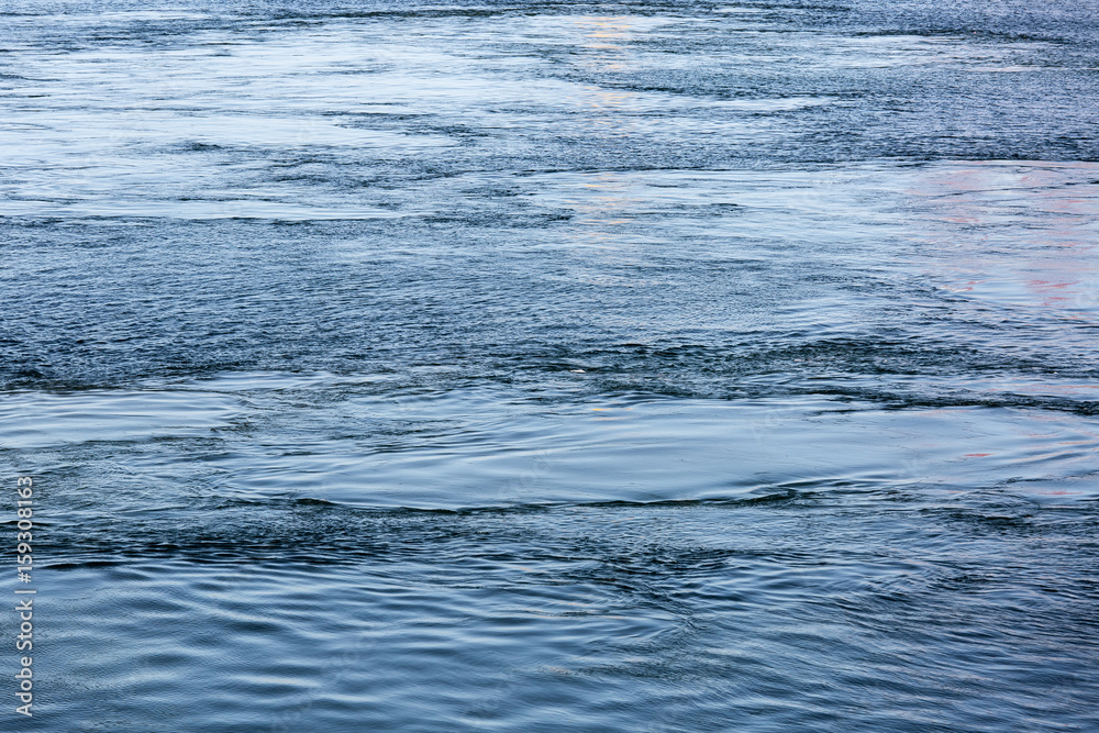 Fototapeta premium the stream on sea.