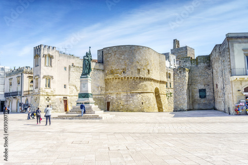 Historic landmarks in Otranto, Apulia, Italy