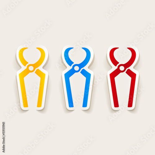 realistic design element: nippers