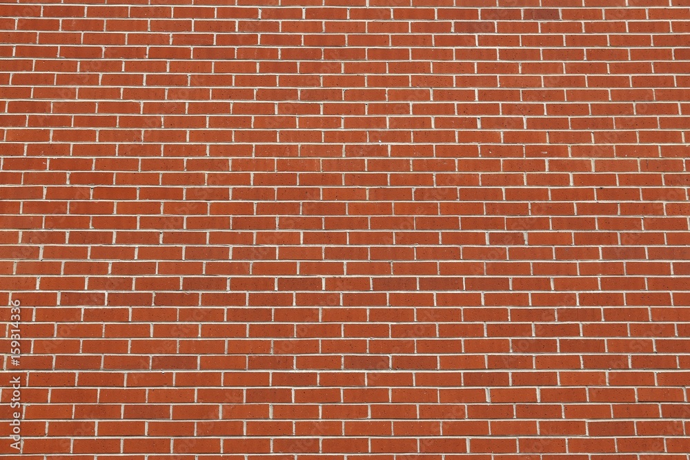 Red brick wall Red brick wall