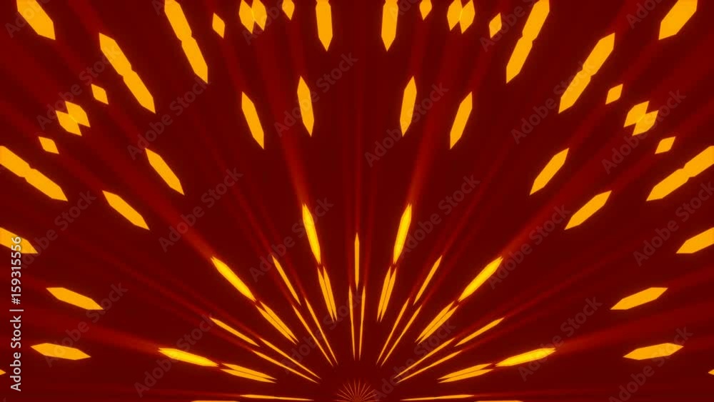 red abstract background and moving gold shapes, loop red abstract background and moving gold shapes, loop