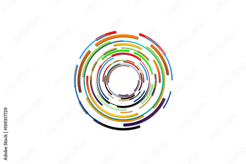 Circle technology of power concept. Abstract future digital science technology concept. Circle technology of power concept. Abstract future digital science technology concept.