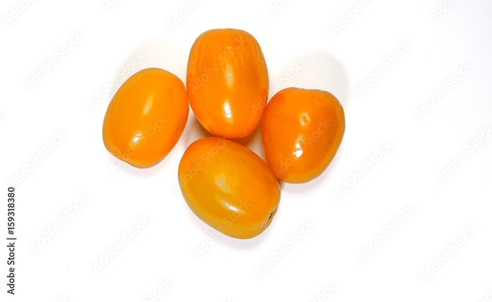 Tomato cherry isolated on white background Tomato cherry isolated on white background