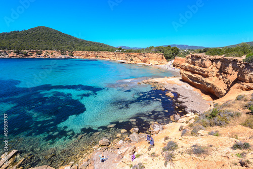 Sa Caleta beach, Ibiza, Spain photo