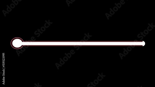 Laser Beam 2D Animation Alpha Channel