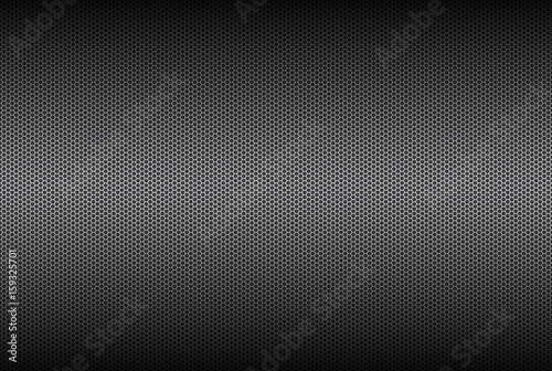 Geometric polygons background, abstract black metallic wallpaper, vector illustration
