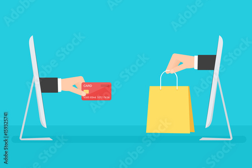 online shopping concept