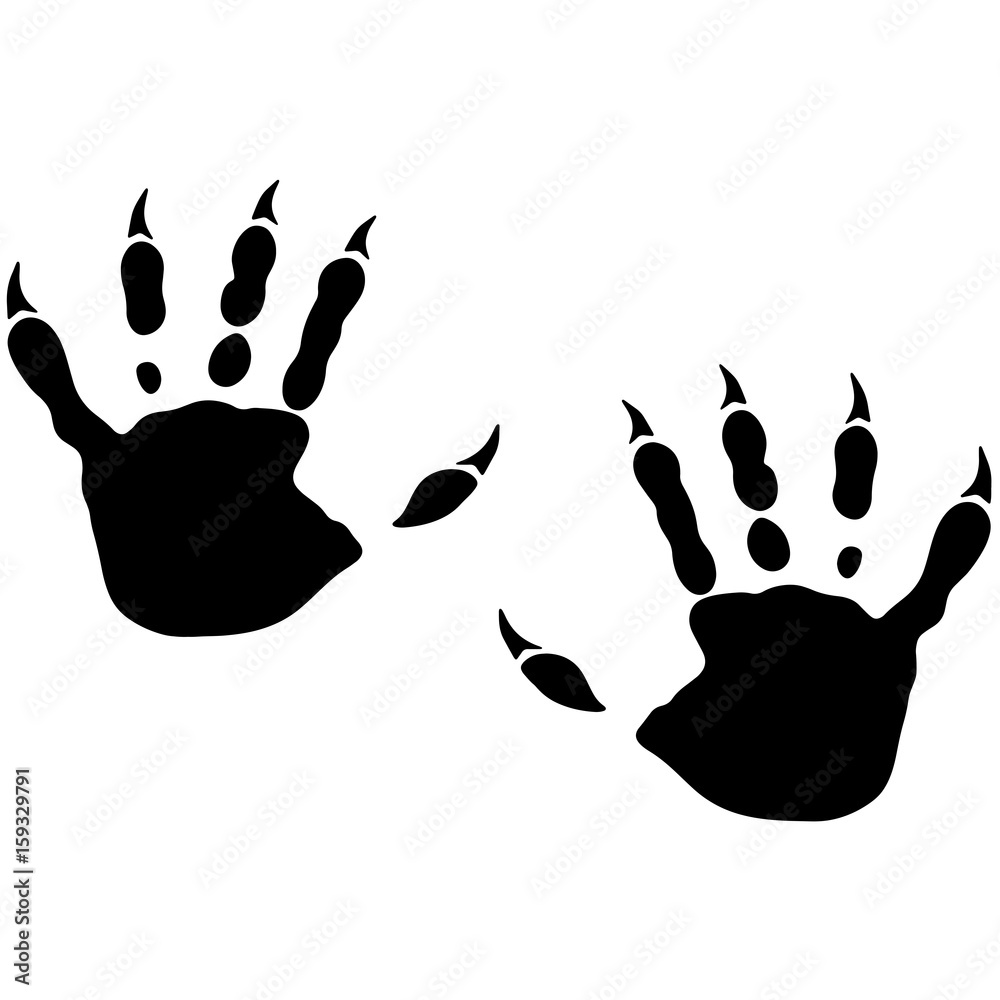 imprint-of-a-clawed-palm-black-and-white-vector-silhouette-of-the-hand