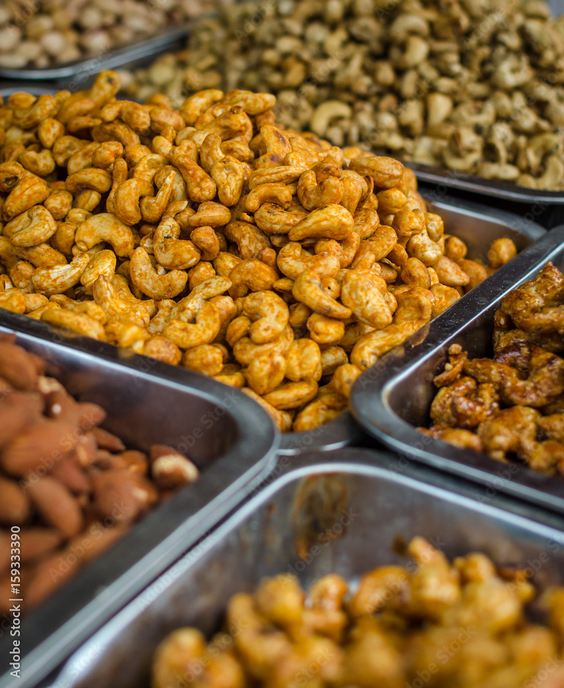 Nuts - Food stall Nuts - Food stall