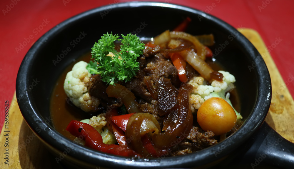 Beef Black Pepper Indonesian Food | Asian Food