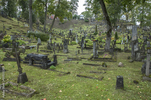 Rasos Cemetery in Vilnius, Lithuania  photo