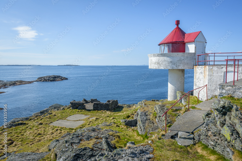 Fjøløy Lighthouse (Norwegian: Fjøløy fyr) coastal lighthouse near Stavanger, Norway