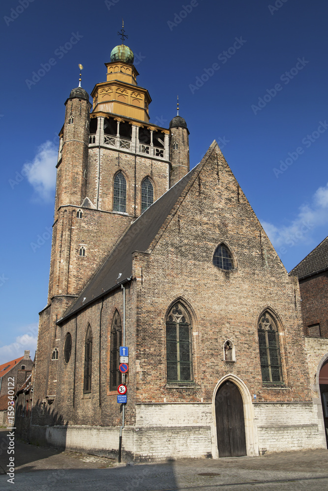 Fotografie Jerusalem Church in Bruges