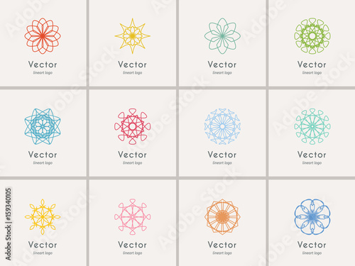 Vector geometric symbols