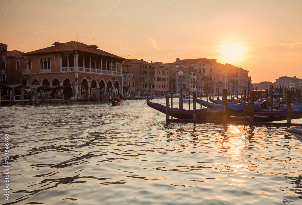 Sunset of the Venice