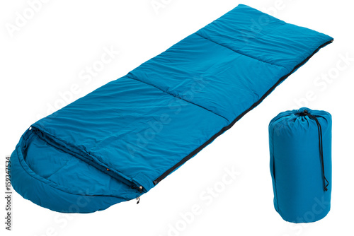 Sleeping Bag isolated on a white background