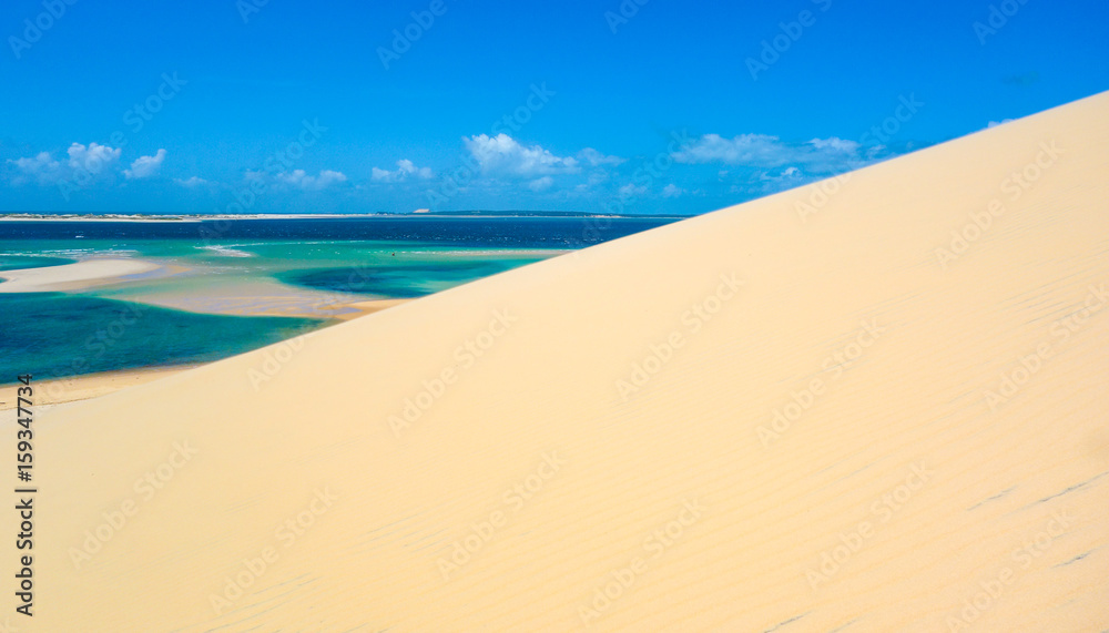 Sand dunes in Mozambique