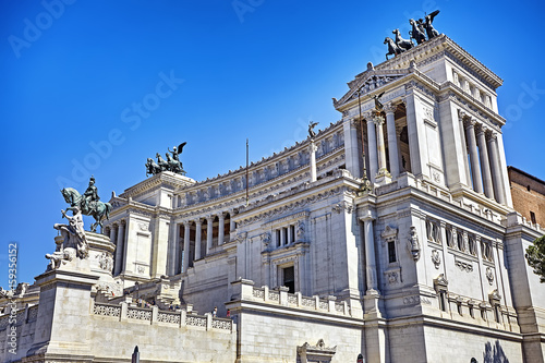 Monument Vittorio Emanuele II or Altar of the Fatherland in Roma
